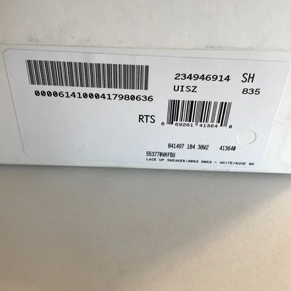 NEW Alexander McQueen Oversized Sneaker (Women) WHITE Size 8US